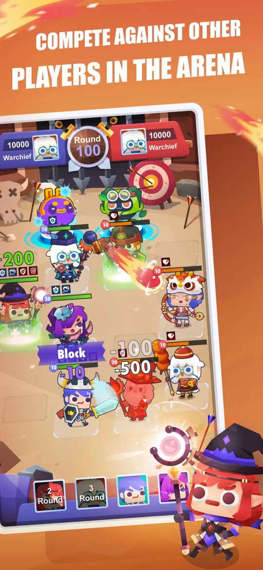 Sleep Hero player-versus-player arena battle