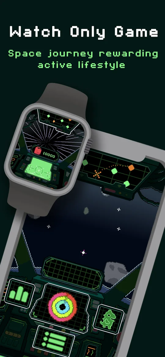 Watch Odyssey spaceship cockpit on Apple Watch