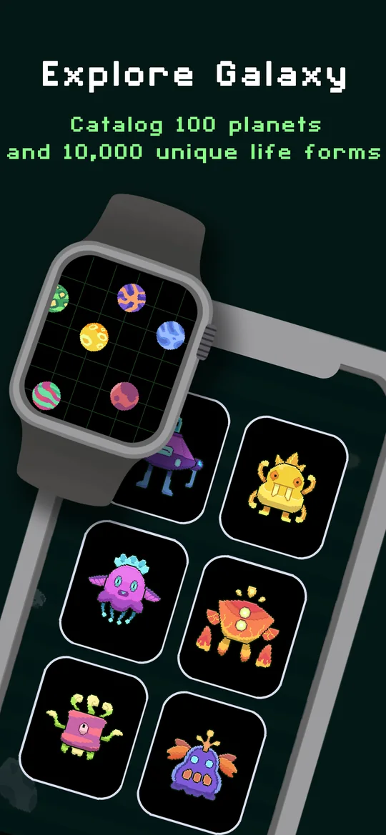 Watch Odyssey planets and alien life-form collection